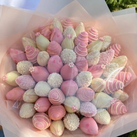 № 244. Букет из клубники в шоколаде